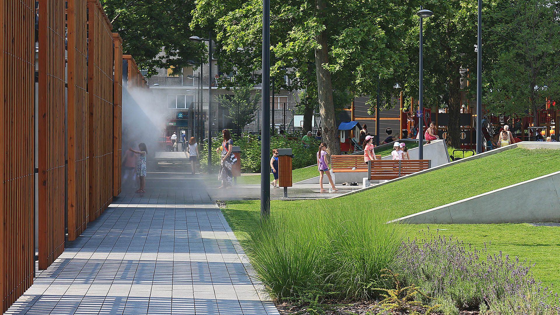 Olimpia park</br>2015 – Budapest